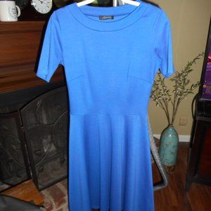 BOGO FREE Royal Blue retro vintage style dress, size 6 US